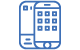 Tablette et smartphone